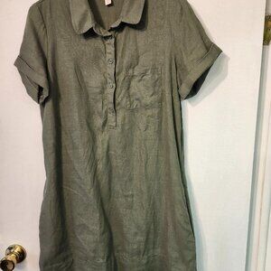 Garnet Hill Linen Dress